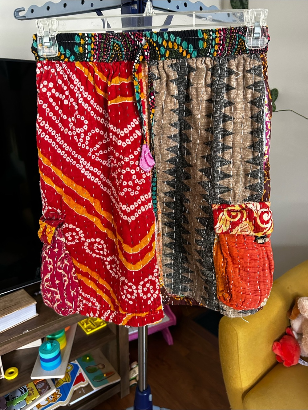 Kathmandu Multicolor Kantha Shorts